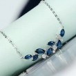 Marquise Sapphire & Diamond Necklace SS2032