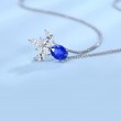 Oval Sapphire & Marquise Diamond Necklace SS2026