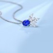 Oval Sapphire & Marquise Diamond Necklace SS2026