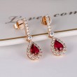 Pear Sapphire & Diamond Classic Earrings SS3019