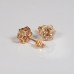 Morganite & Diamond Sunflower Earrings SS3005