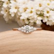 Pear Drop Diamond Engagement Ring 