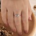 Pear Drop Diamond Engagement Ring 