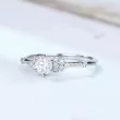 Cluster Vintage Engagement Diamond Ring SS0016