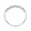 Wedding Band Diamond Half Eternity Ring SS0155