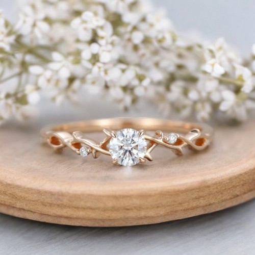 Ivy Design Diamond Engagement Ring SS0100