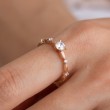 Vintage Style Engagement Diamond Ring SS0051