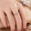 Ivy Leaf Design Diamond Engagement Ring SS0365