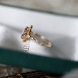 Oval Amethyst & Diamond Vintage Ring SS0144