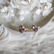 Oval Amethyst & Diamond Vintage Ring SS0144