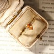 Drop Citrine & Diamond Vintage Ring SS0242