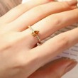 Drop Citrine & Diamond Vintage Ring SS0242