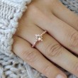 Morganite And Diamonds Vintage Engagement Ring 