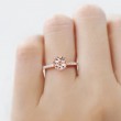 Morganite & Diamond Engagement Ring SS0093