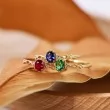 Ruby, Sapphire,Emerald & Diamond Ring SS0067