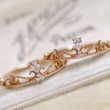 Tiara Drop Diamond Rose Gold Ring SS0306