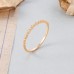 Diamond Ring 14K Solid Gold Band SS0004