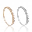 Diamond Gold Half Eternity Ring SS0278