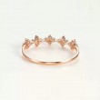 14K Solid Gold Natural Diamond Ring SS0224