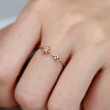 Polestar Diamond 14K Solid Gold Ring 2PCS SS0237