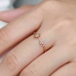 Polestar Diamond 14K Solid Gold Ring 2PCS SS0237