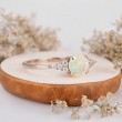 Opal & Diamond Gold Engagement Ring SS0352