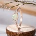 Opal & Diamond Gold Engagement Ring SS0352