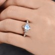 Opal & Diamond Moon Design Vintage Ring SS0360